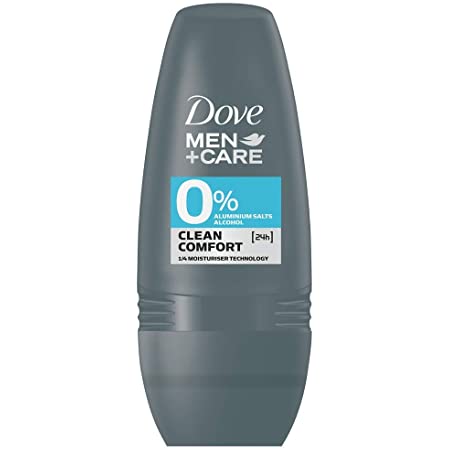 Dove Rollon Mens Clean Comfort 0%