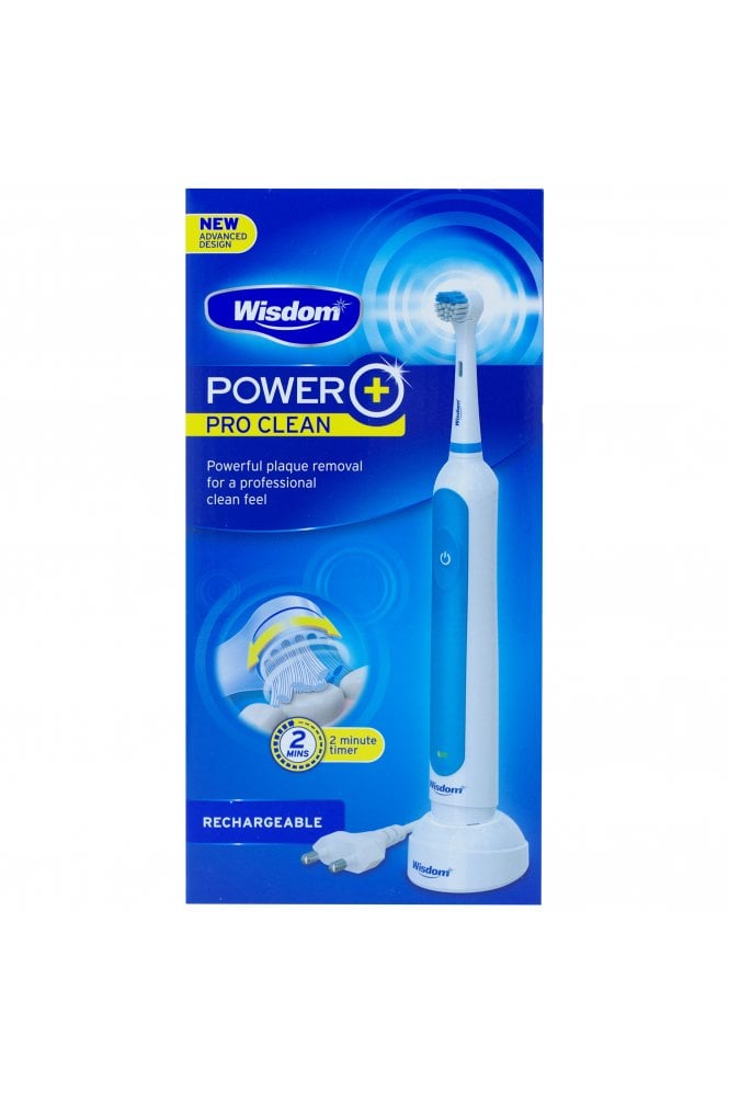 Wisdom Power + Pro Clean Rechargeable Toothbrush