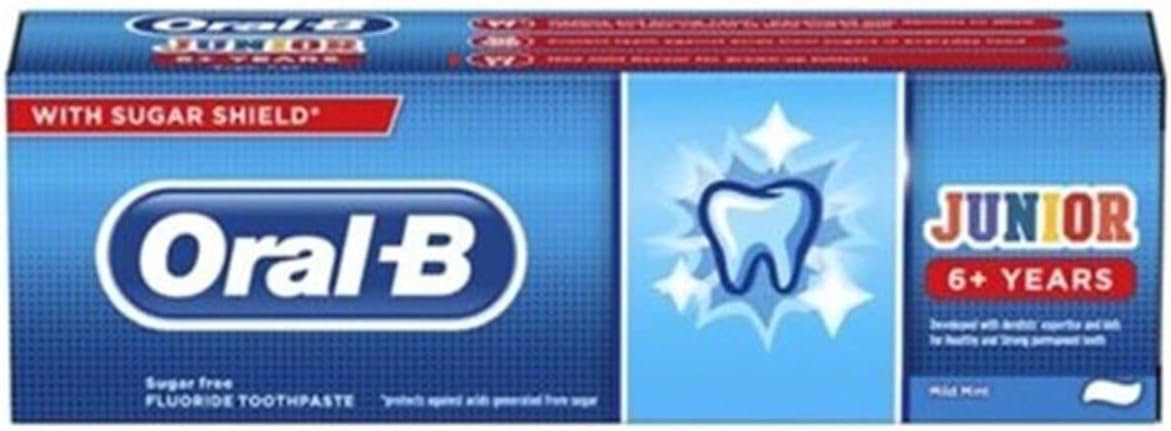 Oral B Toothpaste 75ml 6+ Sugar Free