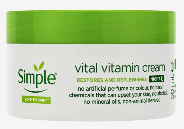 Simple Vital Vitamin Night Cream 50ml