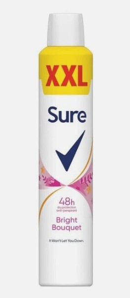 Sure Deo Spray 300ml Women’s Bright Bouquet